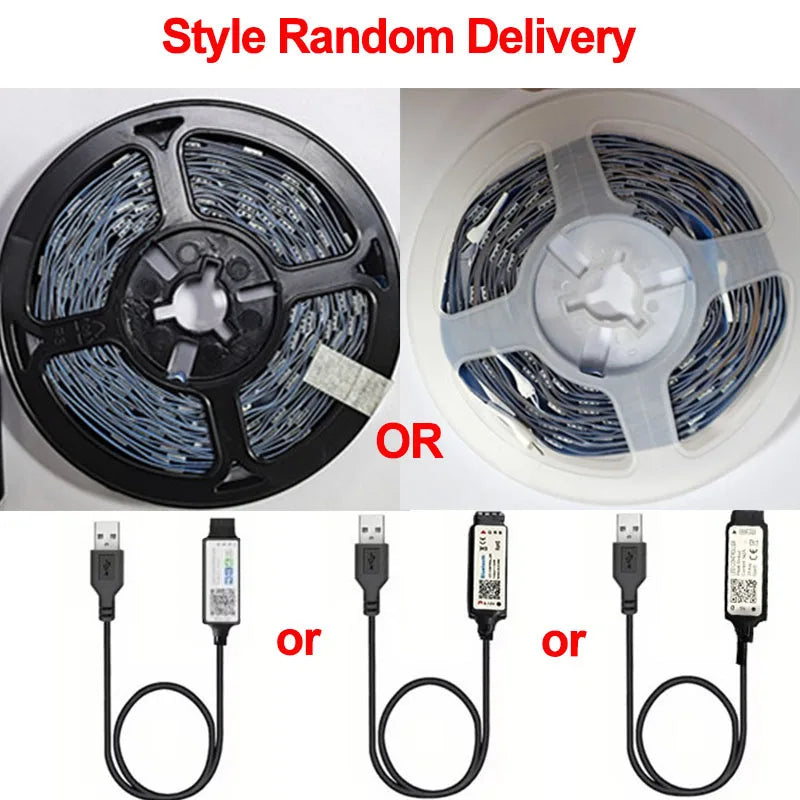 Bluetooth LED Strip Lights - App Controlled RGB Room Lighting