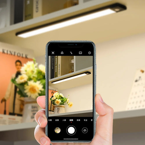 LED Motion Sensor Light Bar - Rechargeable Cabinet & Closet Light