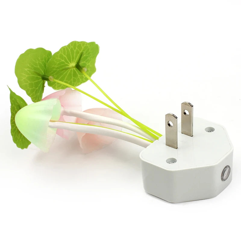 Sensor Mushroom Night Light - Auto LED Bedside Lamp